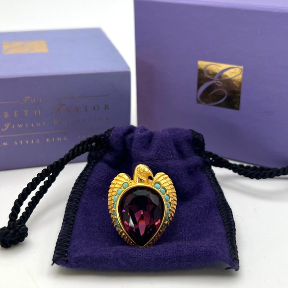 Elizabeth Taylor for Avon Egyptian Style Ring